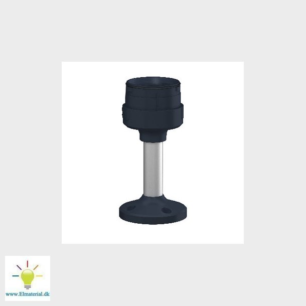 XVU-lyst�rn �60 fod med 100 mm r�r sort