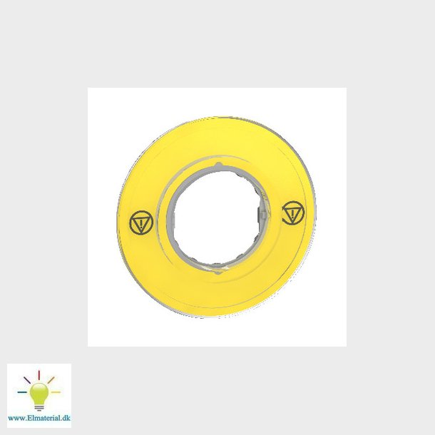 Skilt til Ndstop i 3D design 60 uden tekst