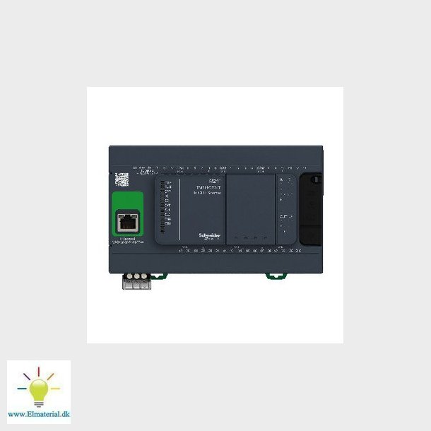 TM241 PLC Kommunikation Ethernet, WEB server &amp; Modbus, Indgange 14, Udgange 10 PNP, forsyning 24 VDC