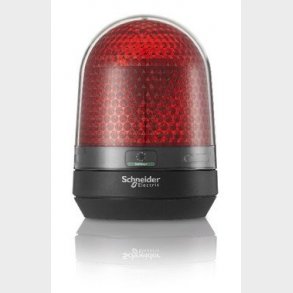 Signallampe �100 mm LED multifunktion uden buzzer r�d 100-230 VAC