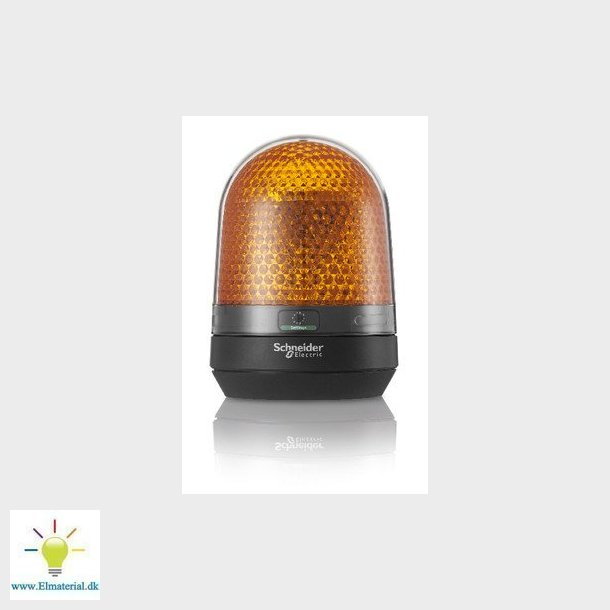 Signallampe 100 mm LED multifunktion uden buzzer orange 100-230 VAC