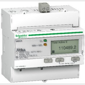 Acti9 3 faset Kilowatt-time mler til montering p DIN skinne, IEM3235