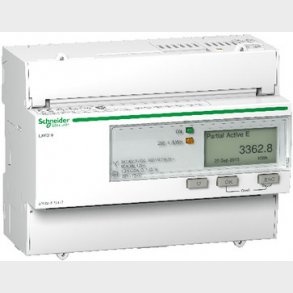 Acti9 3 faset Kilowatt-time mler til montering p DIN skinne, med tller og pulsudgang - MID certif