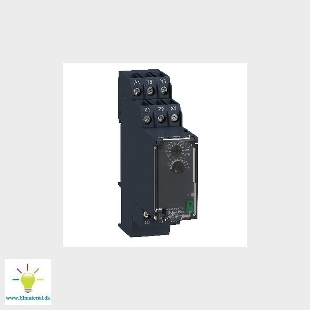Timer forsinket frafald med kontrol indgang 1s-300t 1 C/O 8A 24-240V