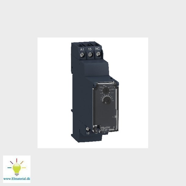 Timer forsinket frafald 1s-10m 1 C/O 8A 24-240V