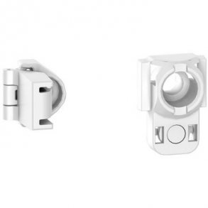 Afdkning vgmonteret gruppetavle Resi9 CX tilbehr: hngsel og magnet kit til montage af dr