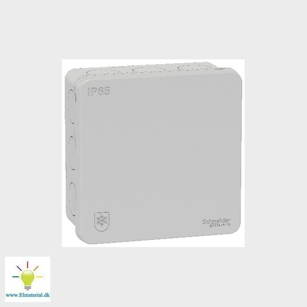 Forgreningsdse Mureva IP65 lysegr