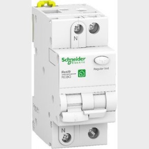 Resi9 Kombiafbryder RCBO, 1P + N, 10A, 230V, C-karakteristik
