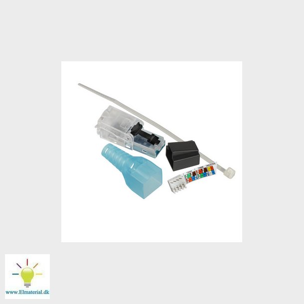 Actassi RJ45 plug Cat.6A UTP til CP-link kabler (termineres uden specielvrktj)