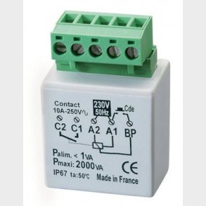 MTR2000e kiprel/timer til indbygning.