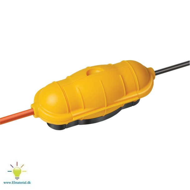 Safe-Box Elkappe Stor Gul Ip44