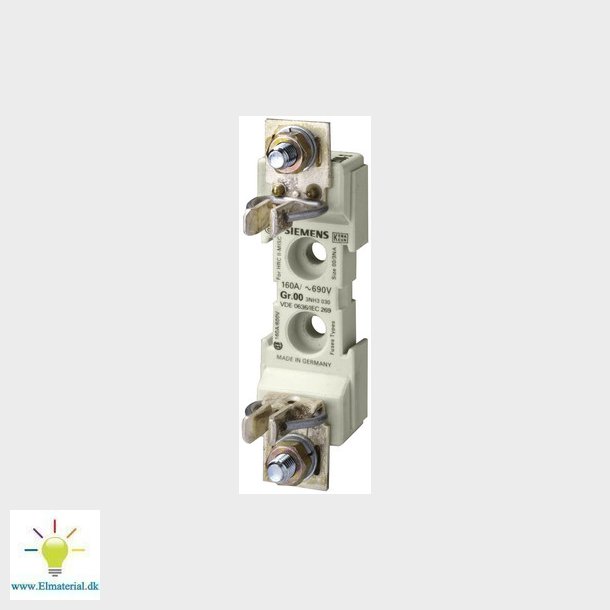 NH-sikring holder NH00 1 polet 160A