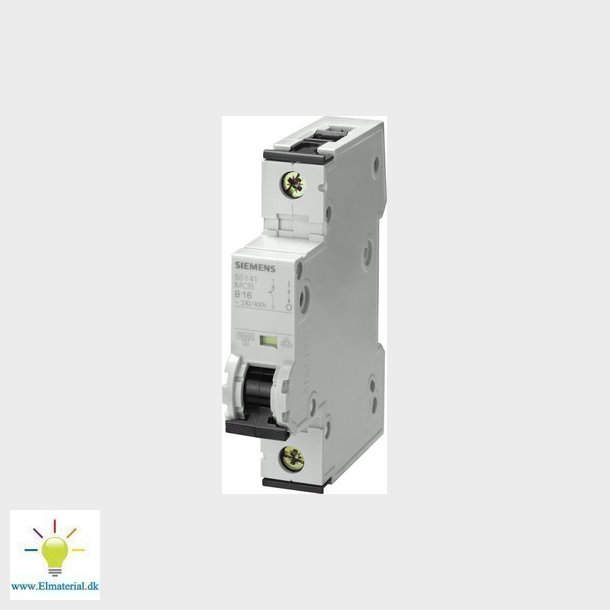 Automatsikring 10kA 1P C 1A 5SY4101-7