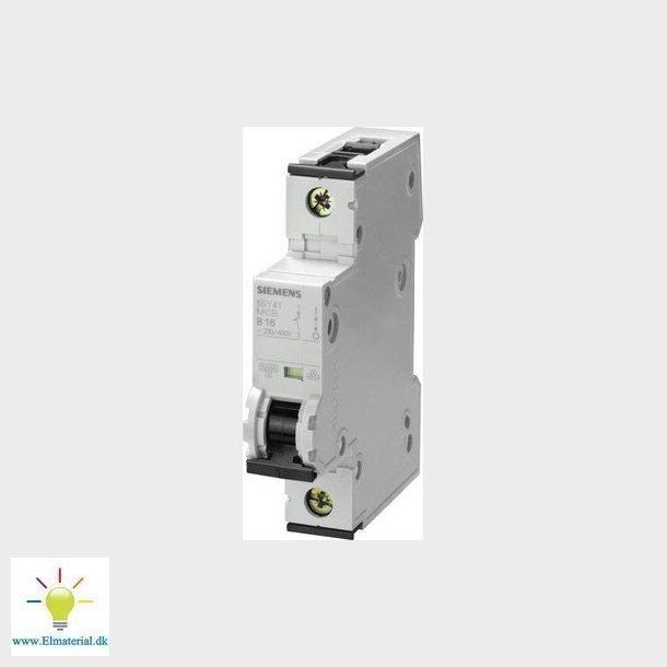 Automatsikring 10kA 1P C 6A 5SY4106-7