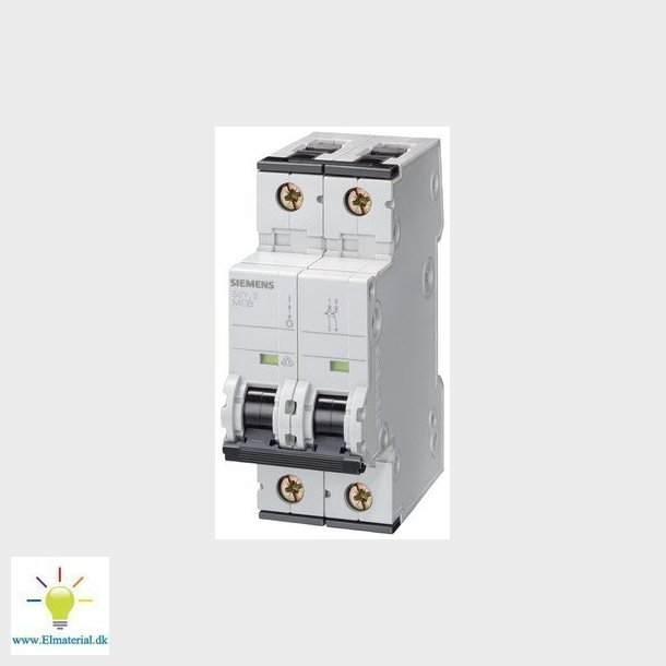Automatsikring 10kA 2P C 10A 5SY4210-7