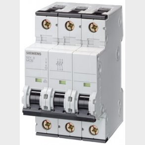 Automatsikring 10kA 3P C 6A 5SY4306-7