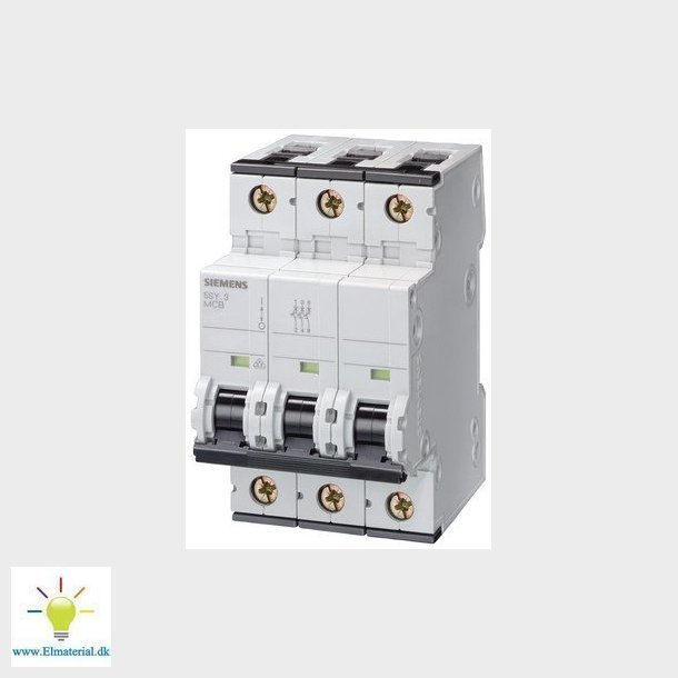 Automatsikring 10kA 3P C 16A 5SY4316-7