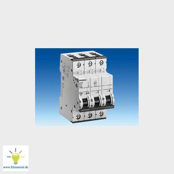 Automatsikring 10kA 3P C 63A 5SY4363-7