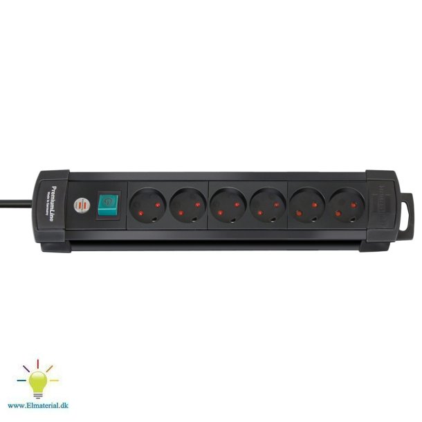 6-Stikdse Premium M/J Sort