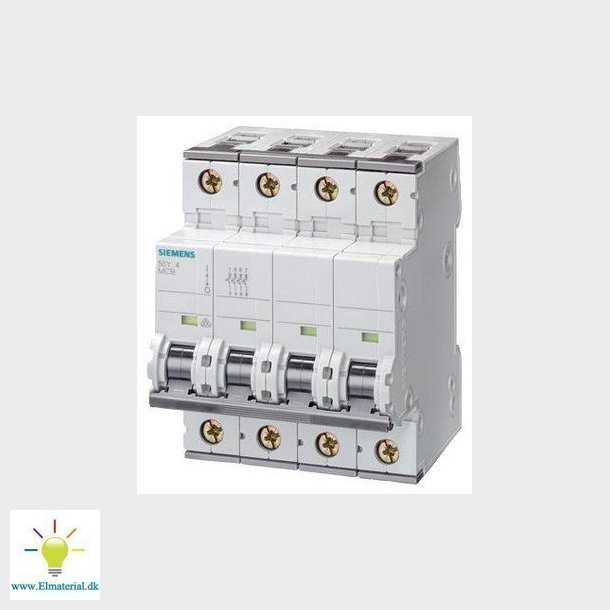Automatsikring 6Ka 3P+N C 25A 5Sy6625-7