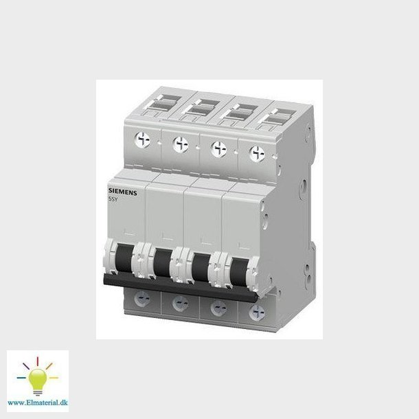 Automatsikring 6Ka 3P+N C 50A 5Sy6650-7