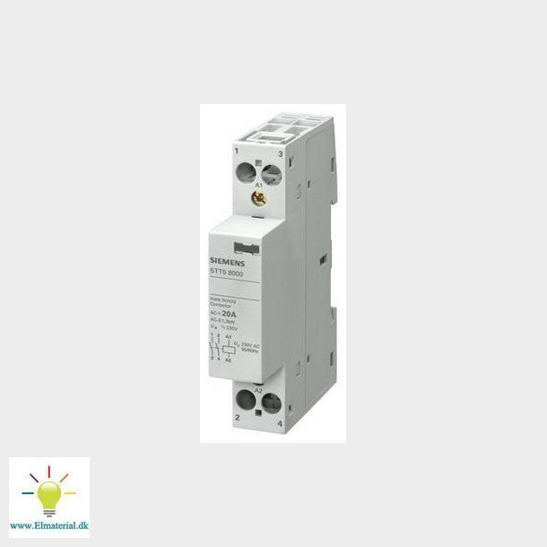 Kontaktor 2 bryde 230V 20A