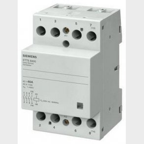 Kontaktor 4 slutte 230V 63A