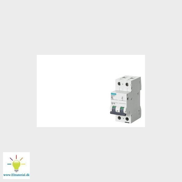 Automatsikring 6Ka 2P C 10A 5Sl6210-7