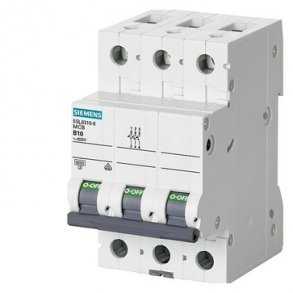 Automatsikring 6KA 3P C 6A 5SL6306-7