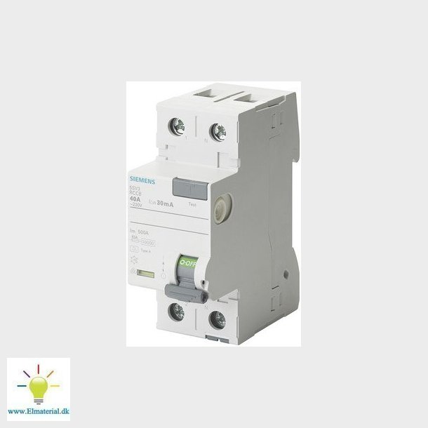 HPFI 2-polet type A 40A 30 mA 230VAC