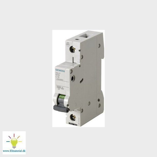 Automatsikring 10Ka 1P C 6A 5Sl4106-7