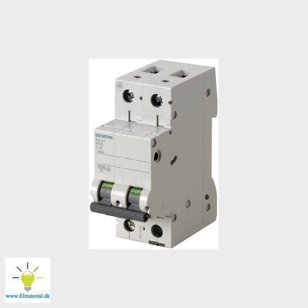 Automatsikring 10Ka 2P C 10A 5Sl4210-7
