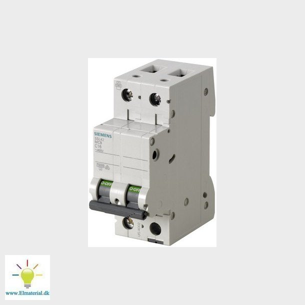 Automatsikring 10Ka 2P C 13A 5Sl4213-7