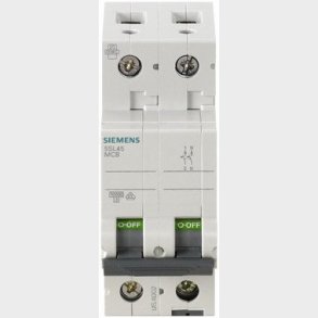 Automatsikring 230V 10KA 1+N-P C 6A