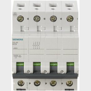 Automatsikring 10KA 3+N-P C 6A