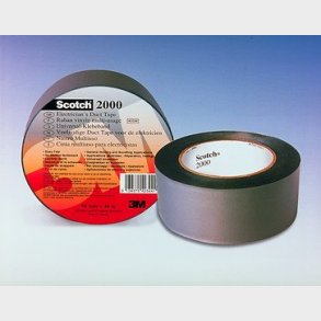 Scotch&reg; tape 2000 lysegr� farve, 50 mm x 46 m, 0,15 mm tyk