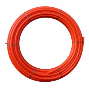 50Mm Kabelrör Pe Röd 100M