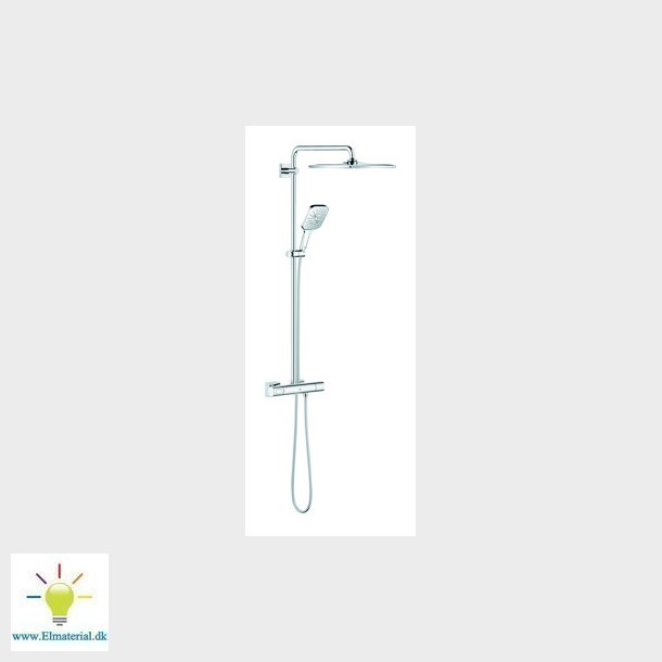 Rainshower SmartActive 310, CUBE Brusesystem med termostat