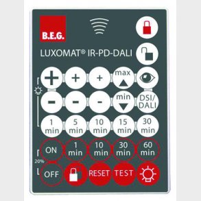 Fjernbetjening IR-PD-DALI