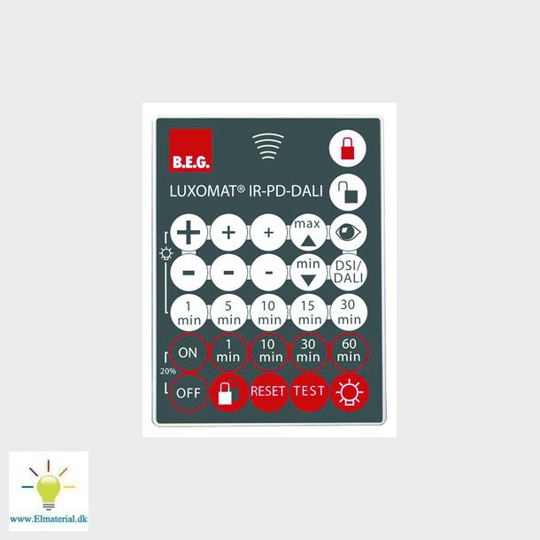Fjernbetjening IR-PD-DALI