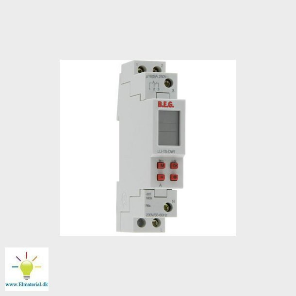 BEG digitalt kontaktur TS-DW1