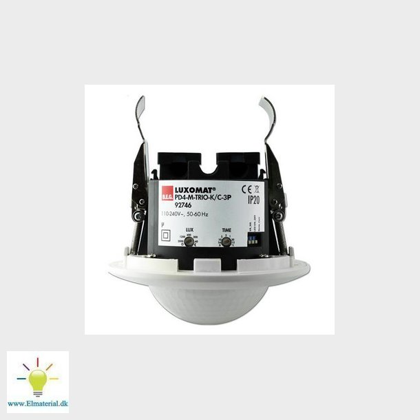 Tilstedevrelsessensor PD4-M-TRIO-3P-I, Indbygning