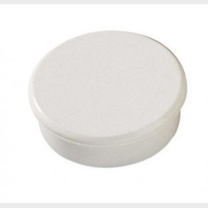 Magneter Dahle 38mm rund hvid 10stk/pak