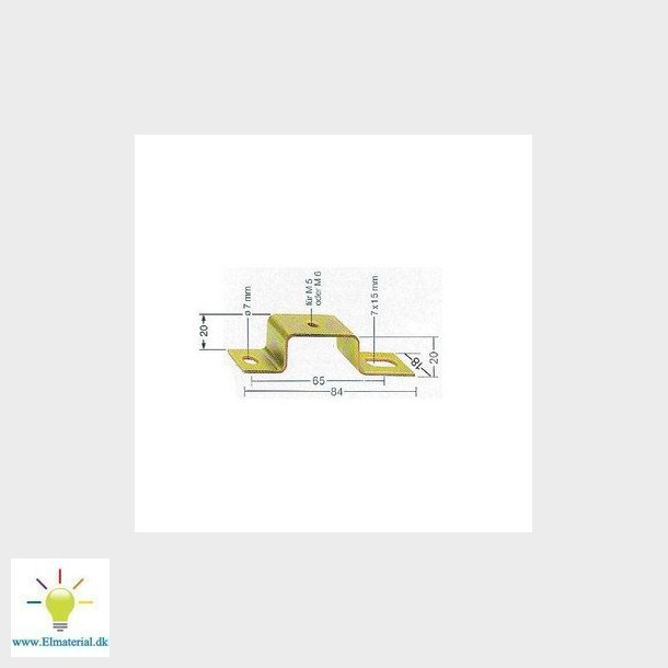Holder For DIN-skinne TST 2/M5