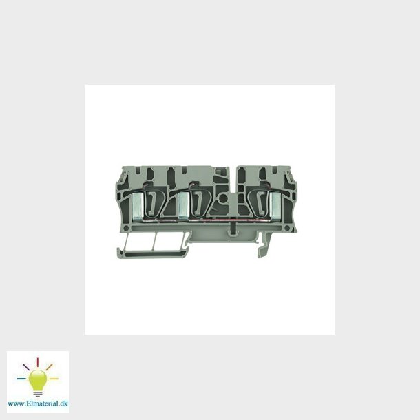 Gennemgangsklemme ZDU 4/ 3AN med fjeder