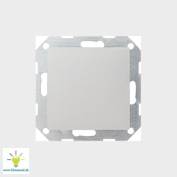 Blindafdkning med holdering System 55 hvid mat