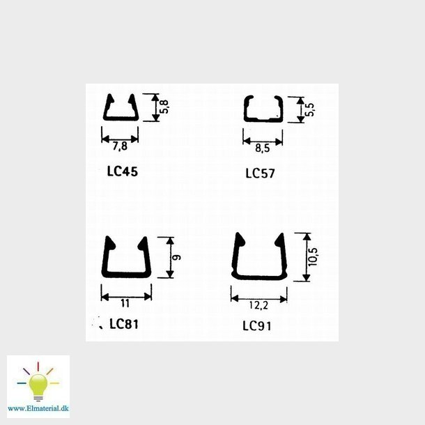 Minikanal LC 57 klar