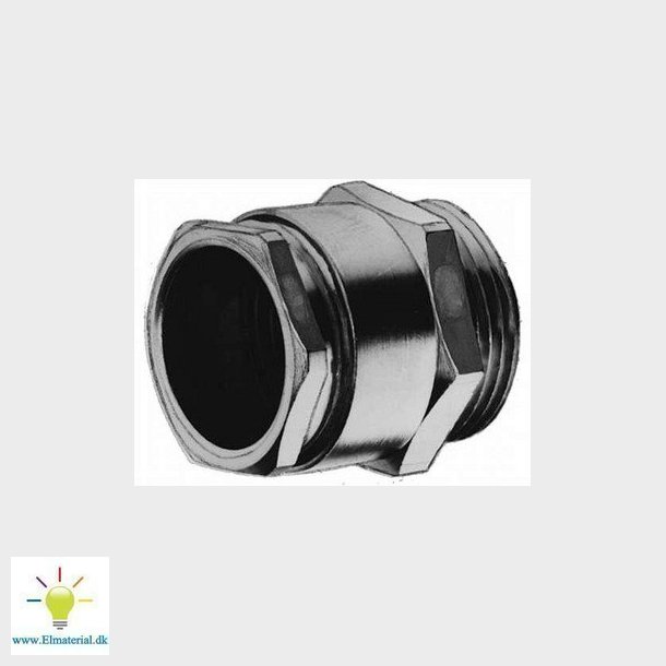 Forskruning M25 messing  17-19 IP54