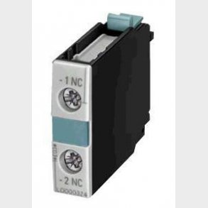 Hj�lpeblok for kontaktor 1 slutte