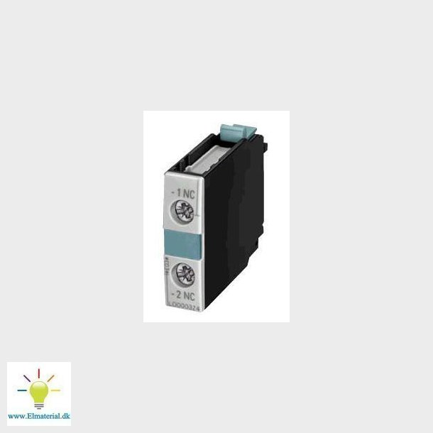 Hjlpeblok for kontaktor 1 slutte